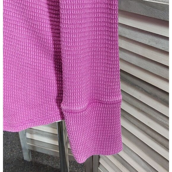 Women's Long Sleeve Notch Neck Thermal Top | Knox Rose | XX Large - Picture 3 of 9